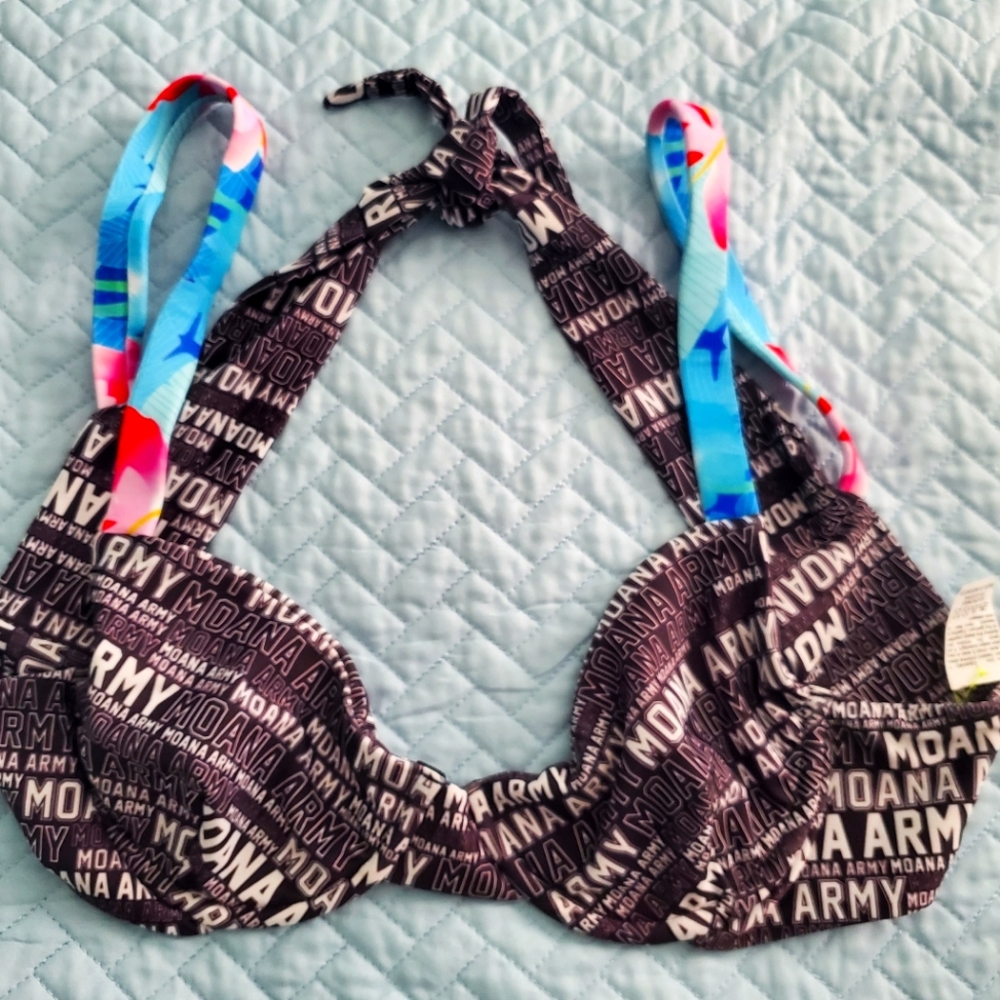 Moana Army Bikini Top